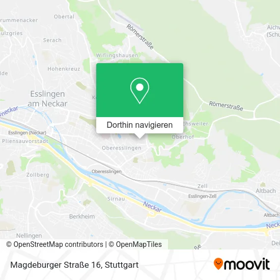Magdeburger Straße 16 Karte