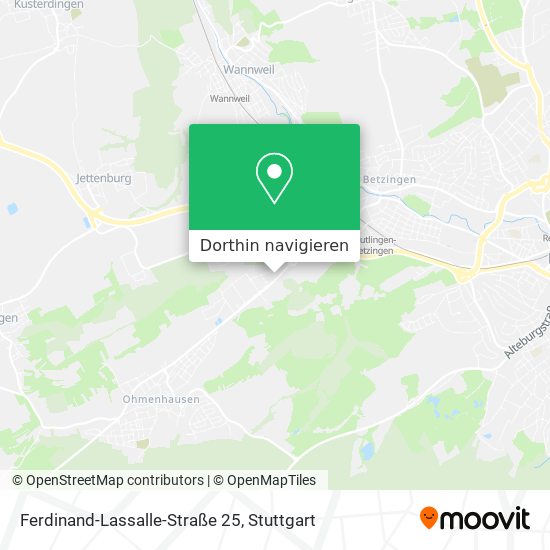 Ferdinand-Lassalle-Straße 25 Karte