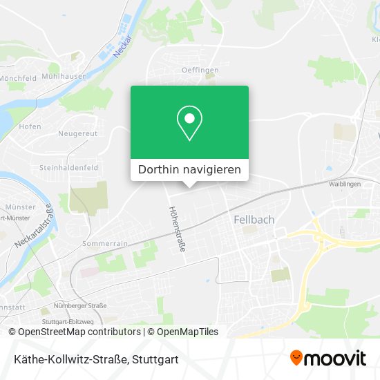 Käthe-Kollwitz-Straße Karte