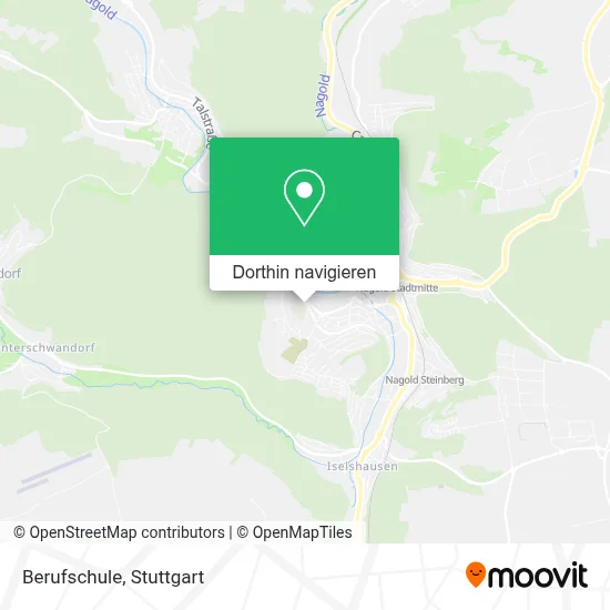 Berufschule Karte