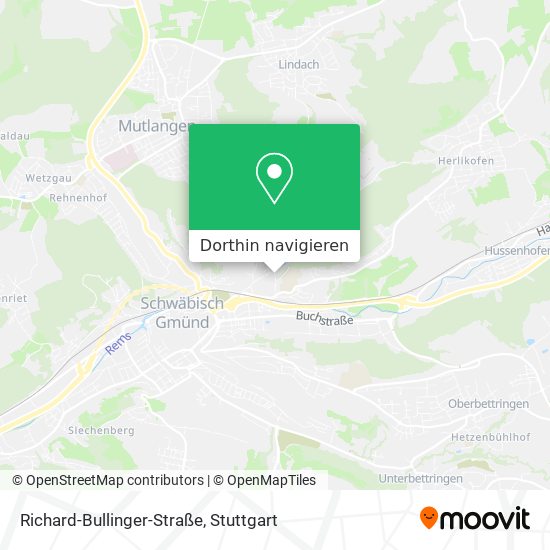 Richard-Bullinger-Straße Karte
