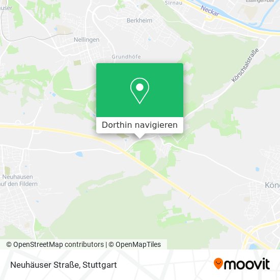 Neuhäuser Straße Karte