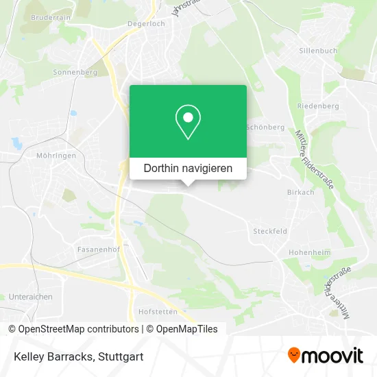 Kelley Barracks Karte