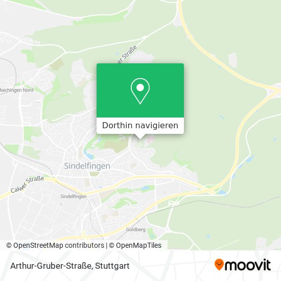 Arthur-Gruber-Straße Karte