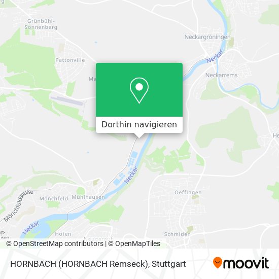 HORNBACH (HORNBACH Remseck) Karte