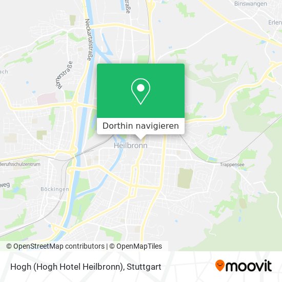 Hogh (Hogh Hotel Heilbronn) Karte