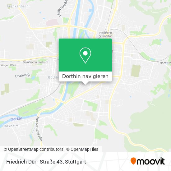 Friedrich-Dürr-Straße 43 Karte