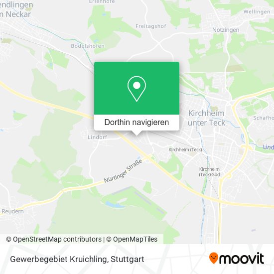 Gewerbegebiet Kruichling Karte