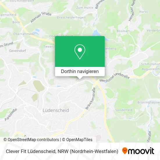Clever Fit Lüdenscheid Karte