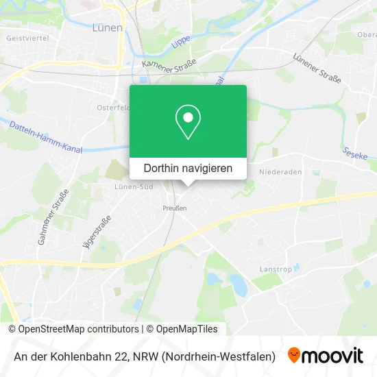 An der Kohlenbahn 22 Karte