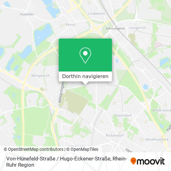 Von-Hünefeld-Straße / Hugo-Eckener-Straße Karte