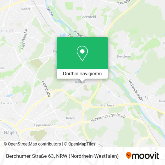 Berchumer Straße 63 Karte