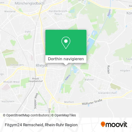 Fitgym24 Remscheid Karte