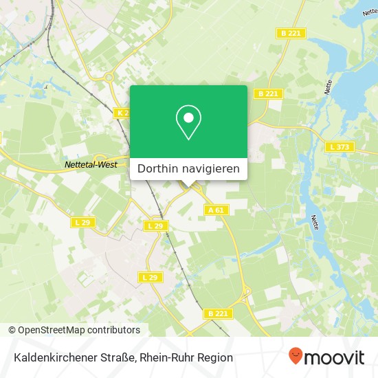 Kaldenkirchener Straße Karte