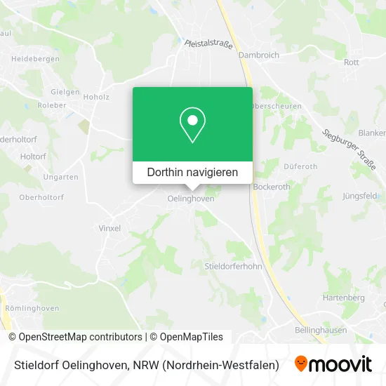 Stieldorf Oelinghoven Karte