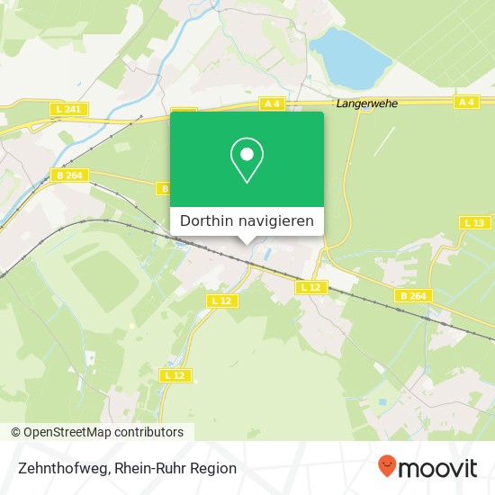 Zehnthofweg Karte