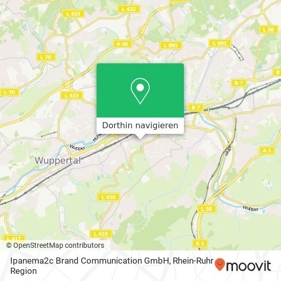 Ipanema2c Brand Communication GmbH Karte