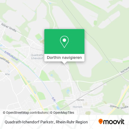 Quadrath-Ichendorf Parkstr. Karte