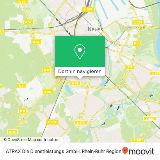 ATRAX Die Dienstleistungs GmbH Karte