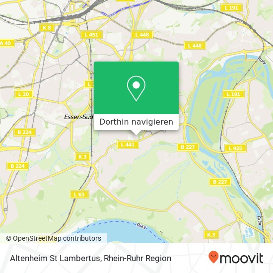 Altenheim St Lambertus Karte
