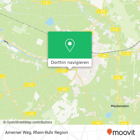 Amerner Weg Karte