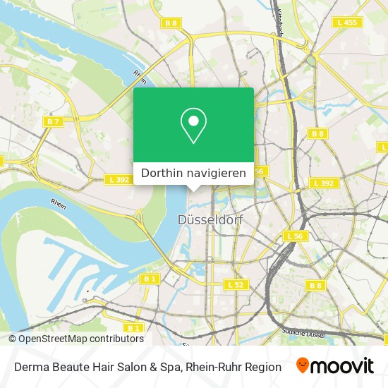 Derma Beaute Hair Salon & Spa Karte