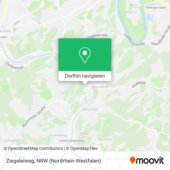 Ziegeleiweg Karte