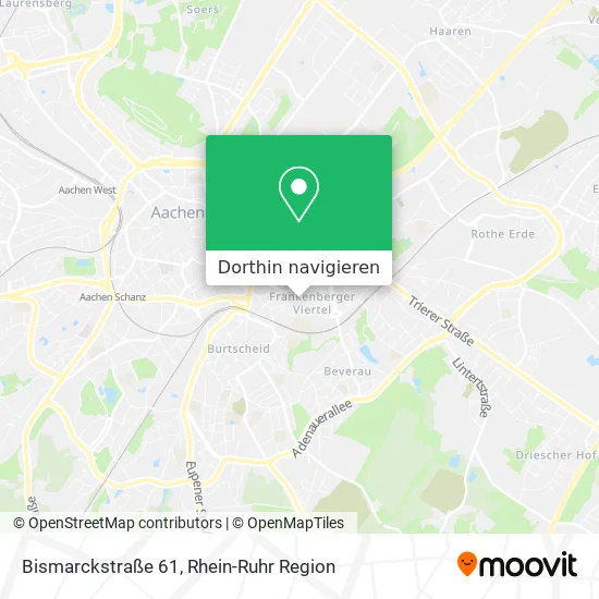 Bismarckstraße 61 Karte