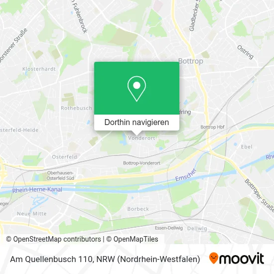 Am Quellenbusch 110 Karte