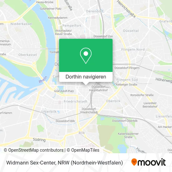 Widmann Sex-Center Karte