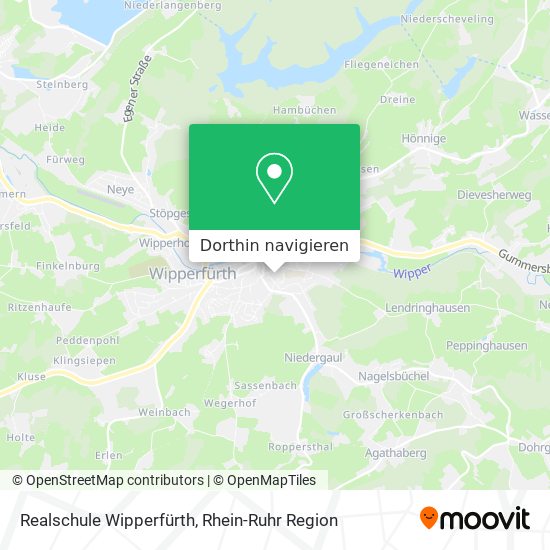 Realschule Wipperfürth Karte