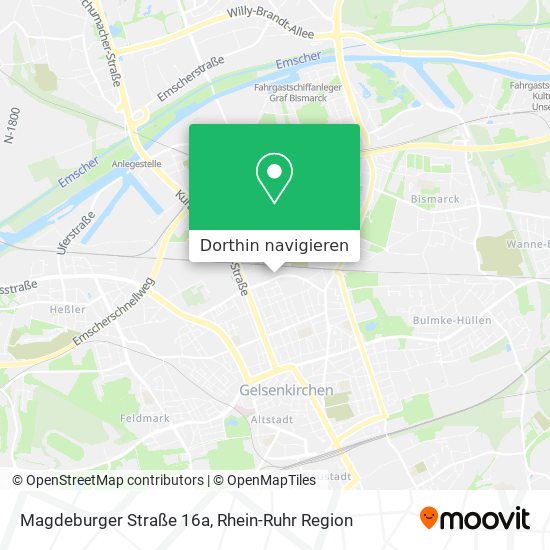 Magdeburger Straße 16a Karte