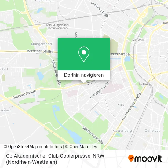 Cp-Akademischer Club Copierpresse Karte