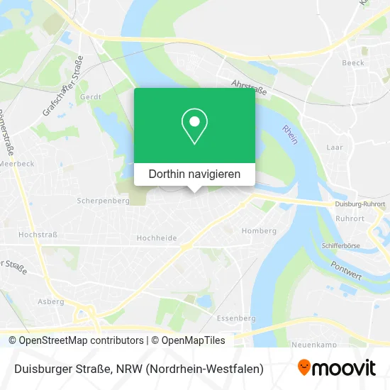 Duisburger Straße Karte