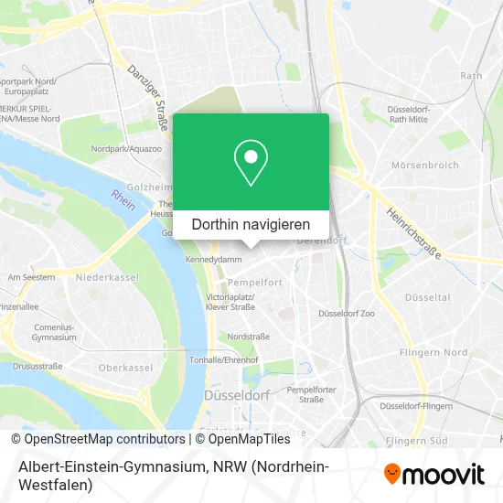 Albert-Einstein-Gymnasium Karte