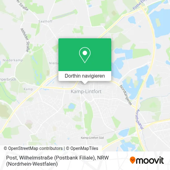 Post, Wilhelmstraße (Postbank Filiale) Karte