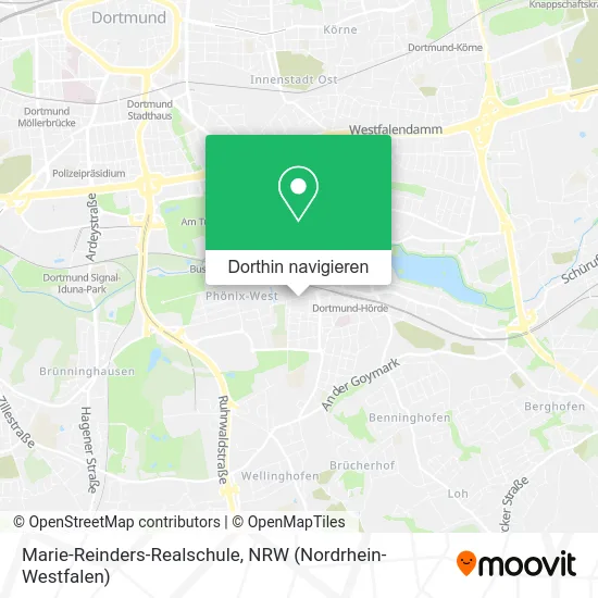 Marie-Reinders-Realschule Karte