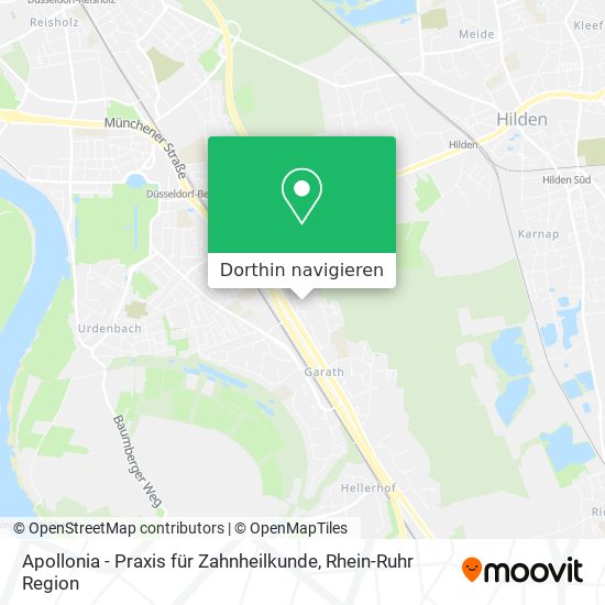 Apollonia - Praxis für Zahnheilkunde Karte