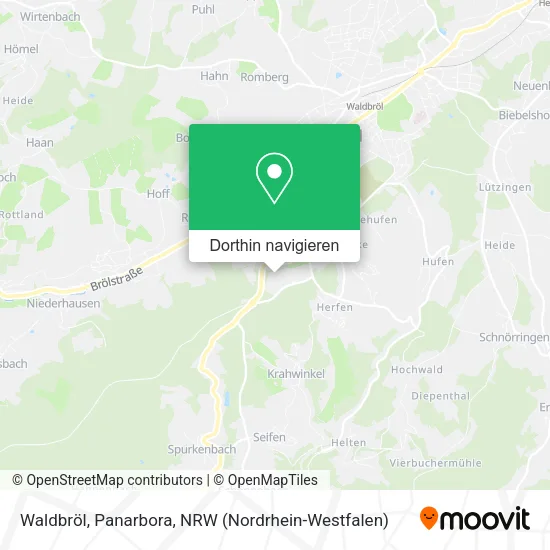 Waldbröl, Panarbora Karte