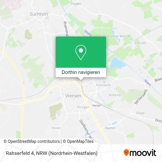 Rahserfeld 4 Karte
