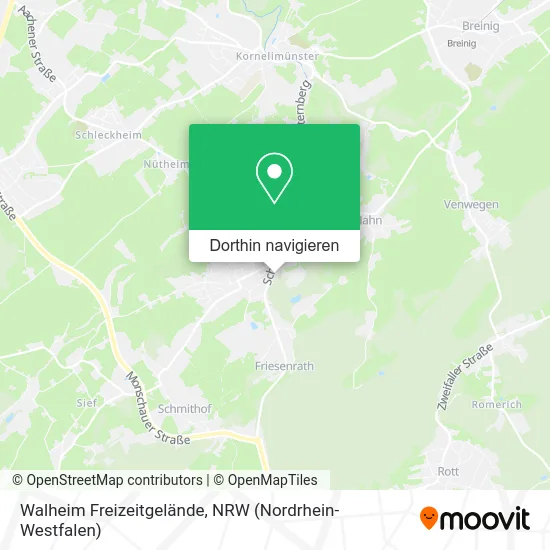 Walheim Freizeitgelände Karte