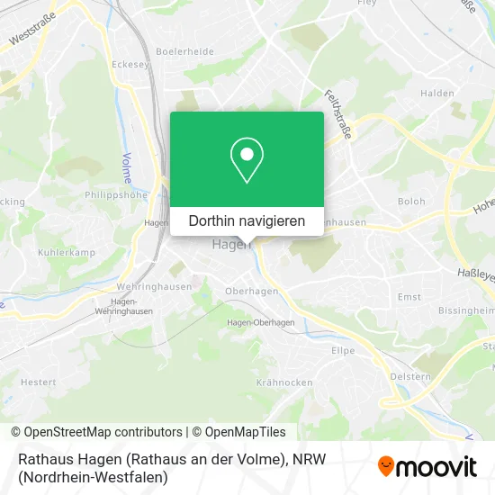 Rathaus Hagen (Rathaus an der Volme) Karte