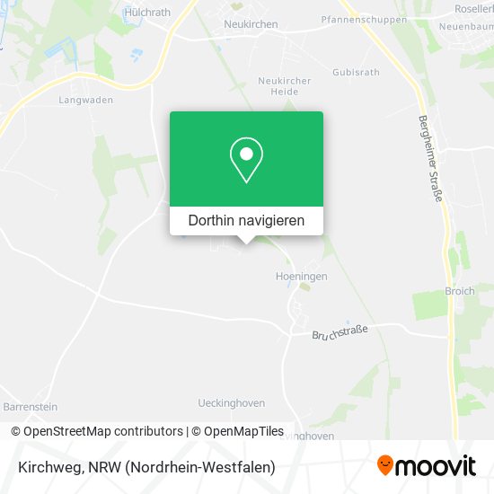 Kirchweg Karte