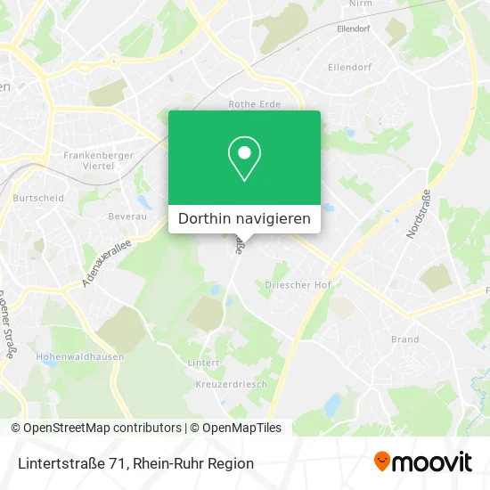 Lintertstraße 71 Karte