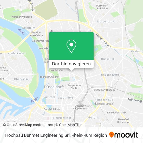 Hochbau Bunmet Engineering Srl Karte