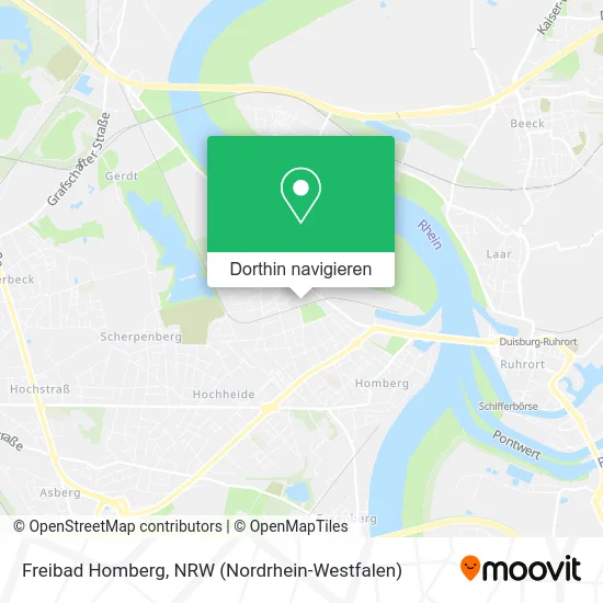 Freibad Homberg Karte