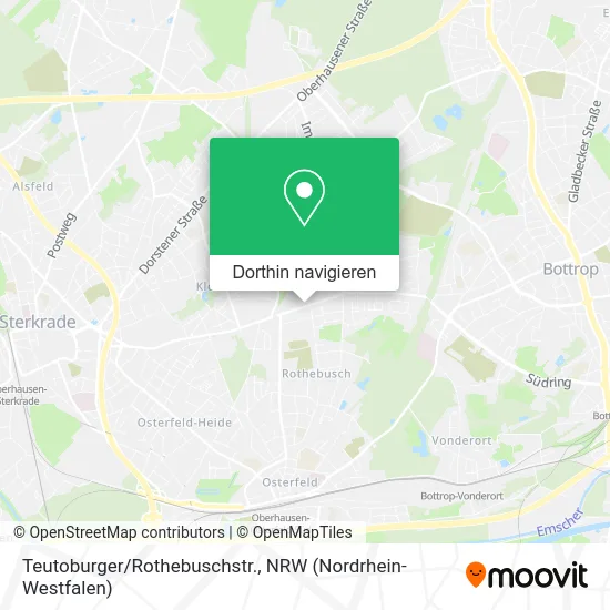 Teutoburger/Rothebuschstr. Karte