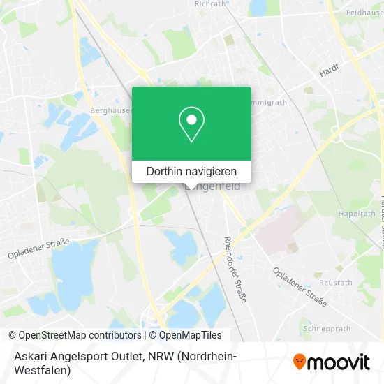 Askari Angelsport Outlet Karte