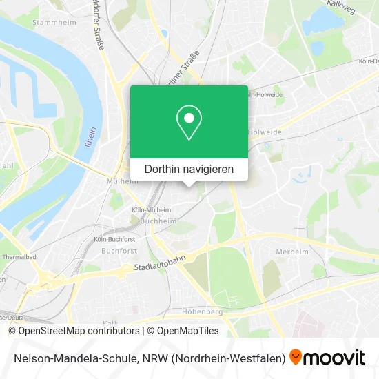 Nelson-Mandela-Schule Karte