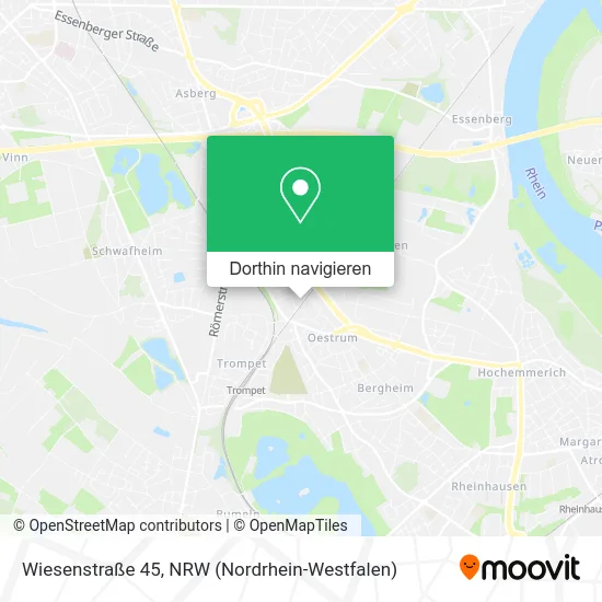 Wiesenstraße 45 Karte